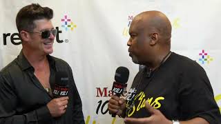 Robin Thicke On New Album His First RampB Group amp Real Husbands Reunion [upl. by Callean]