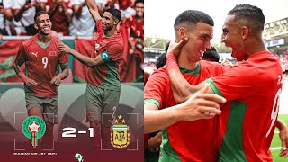 ðŸ‡²ðŸ‡¦ Le MAROC GAGNE CONTRE LARGENTINE  Maroc 21 Argentine  Debrief [upl. by Sylvia]