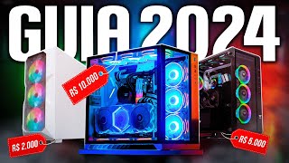 Guia do PC Gamer 2024 PC Baratinho PC Ideal e PC topo de linha [upl. by Kaja]