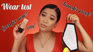 Honest review on the NEW Nars soft matte foundation  Wear test  Is it good for acne prone skin [upl. by Crystal]