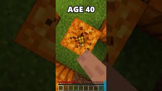 Minecraft Bases at Different Ages🤯 [upl. by Aihsyt]