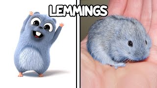 Grizzy And The Lemmings Characters In Real Life 🌳 [upl. by Landahl]