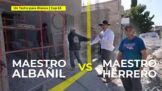 MAESTRO HERRERO vs MAESTRO ALBAÑIL  Un Techo para Blanca  Cap 63 [upl. by Irami807]