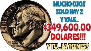 💰MUCHO OJO💸Extremadamente Valiosa Moneda de 10 Centavos Rosevelt Dime de 1975 no quotSquot 💸La Tienes [upl. by Nuahsyd]