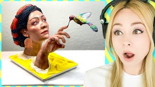 Cake Artist REACTS to INSANE Cakes [upl. by Debi]