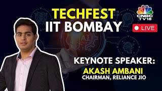 LIVE  Reliance Jio Chairman Akash Ambani At The IIT Bombay Techfest  N18L  CNBC TV18 [upl. by Ignacia533]