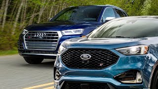 2019 Ford Edge ST vs 2018 Audi SQ5 [upl. by Orvan]