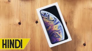 iPhone XS MAX Silver 512GB Unboxing [upl. by Arihaj]