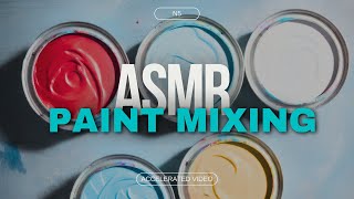 Mixing paint  Crafting shades ASMR [upl. by Filler]