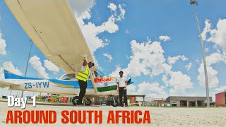 Flying to the International Airport  Around South Africa  Fly With Sky [upl. by Rowley]