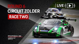 ROUND 6  RACE 2  Porsche Carrera Cup Benelux Season 2024 at Circuit Zolder [upl. by Atiloj]