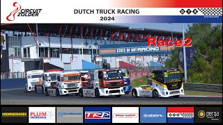 ZOLDER – Race 2  Dutch Truck Racing 2024 [upl. by Ariat]