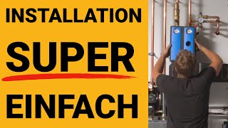 Heizungsinstallation mit SpeedPower3  Montagevideo [upl. by Nagol]