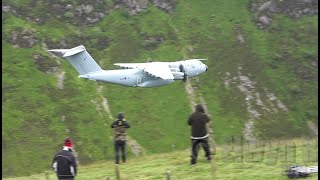 A400m Atlas Low level Mach Loop [upl. by Alyat914]