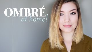 DIY OMBRE  BALAYAGE AT HOME  howto amp demo [upl. by Essam]