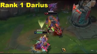 Rank 1 Darius  Engsub  Dont Let Mordekaiser Play the Game [upl. by Edveh]