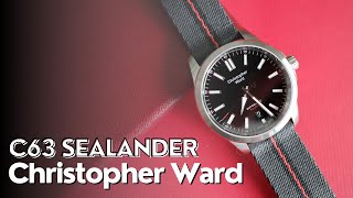 Christopher Ward C63 Sealander review  39mm of Pure Elegance [upl. by Flannery]