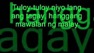 Pakiusap lang Lasingin mo ako lyrics [upl. by Oria]