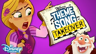 Shorty Theme Song Takeover  Rapunzels Tangled Adventure  Disney Channel [upl. by Asilec]