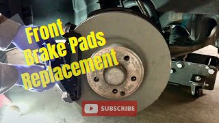 Mercedes 2015 GLK 250 Bluetec Brake Pads Replacement [upl. by Sherlock]