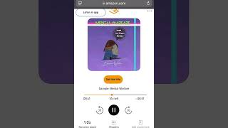A preview of my audiobook Now available on Audible amp more audiobook mentalhealth shorts [upl. by Gnehc]
