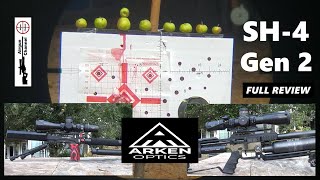 ARKEN OPTICS Gen 2 SH4 FFP Rifle Scope 624X50 34mm Full Review Gen II SH4 FFP [upl. by Ursulina]