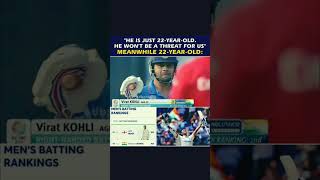 viratkohli ranking cricket [upl. by Healion185]