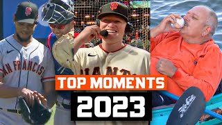 Top 10 Moments of the San Francisco Giants 2023 Season [upl. by Eusassilem838]