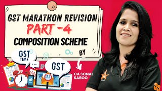 Composition Scheme Under GST Marathon Revision 2024  CMA amp CMA Inter Marathon Revision 2024 Dec [upl. by Aicele]