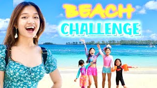 BEACH CHALLENGE in the BAHAMAS [upl. by Oisorbma]