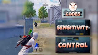 MY NEW CONTROLS amp SENSITIVITY  PUBG MOBILE [upl. by Anilok90]