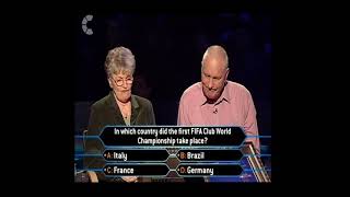 Who Wants To Be A Millionaire John and Doreen March 24th 2001 [upl. by Garceau]