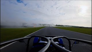 Locost Kit Car at Snetterton 101124 [upl. by Yemrej]