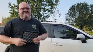 KampN Reusable CABIN AIR FILTER 201924 RAV4 Mouse crap in my cabin filter [upl. by Suter855]