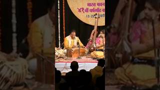 Ojas Adhiya Ji Tabla Sangat with Smt Kaushiki Chakraborty Ji  Aada Chau Taal  shorts tabla [upl. by Accebor]