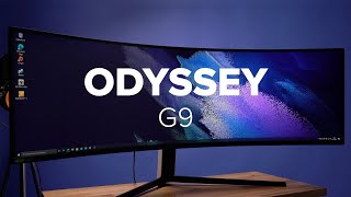 Odyssey G9 C49G94TSSU im Test Samsungs KillerMonitor [upl. by Friede365]