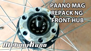 How To Repack Front Ball Bearing Hub [upl. by Sel]