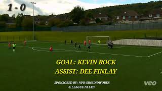 Belfast Athletic  5  Rathcoole  0 [upl. by Rukna]