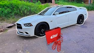 I PUT EIBACH LOWERING SPRINGS ON MY 7TH GEN CHARGER 😱 [upl. by Dianuj]