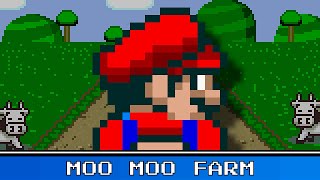 Moo Moo Farm SNES Remix  Mario Kart 64 Super Mario Kart 16 Bit Soundfont [upl. by Elahcar888]