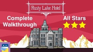 Rusty Lake Hotel Complete Walkthrough Guide With All Stars  Secret Item [upl. by Manouch670]