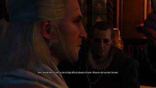 Commander Morvran Voorhis Interrogation and Best Answer The Withcher 3 Wild Hunt [upl. by Ennaillek365]