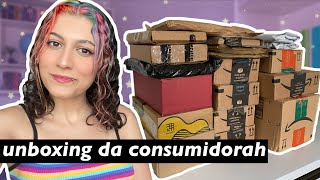 unboxing da semana do consumidor da Amazon 🤑📚 e recebidinhos de editoras [upl. by Siva]