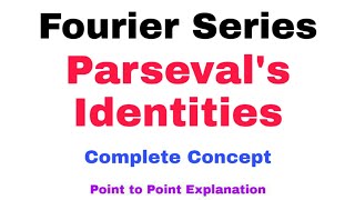 Parsevals theorem of continuous time Fourier transform in signals and systems  EC Academy [upl. by Abel]