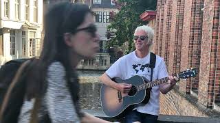 Busking Streets of UK Acoustic Cover Early Morning Rain [upl. by Kevin]