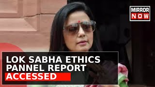 Lok Sabha Ethics Panel Report Accessed Suspend Mahua Moitra As LS MP Suggests Committee [upl. by Nies]