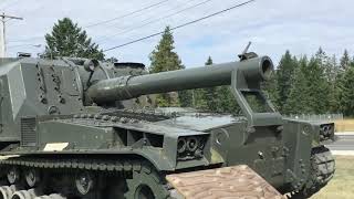 M55 8 inch SPG  Walkaround 2 [upl. by Shulem]