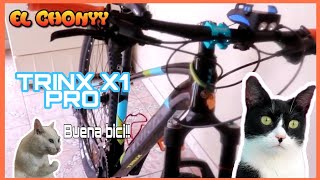 TRINX X1 PRO BICICLETA REVIEW BIKE [upl. by Anahsahs]