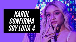 KAROL SEVILLA CONFIRMA RETORNO DE quotSOY LUNAquot PARA 4ª TEMPORADA [upl. by Aicile]