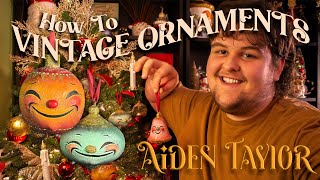 How To  Vintage Inspired Ornament Characters  Aiden Taylor [upl. by Marcel]